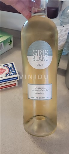 Languedoc a Roussillon Pays d'Oc Gérard Bertrand Gris Blanc 2024