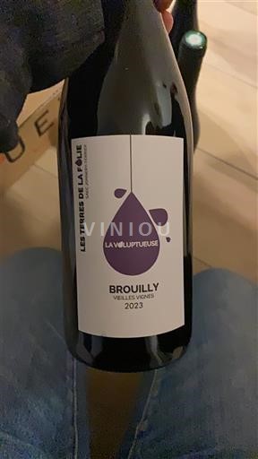 Beaujolais Brouilly Les Tire´s de la Piole La Voluptueuse 2023