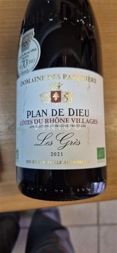 Rhône-dalen Ikke specificeret Domaine Des Pasquiers Les Grès 2021