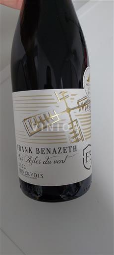 Languedoc Minervois Frank Benazeth Les Ailes du vent 2022
