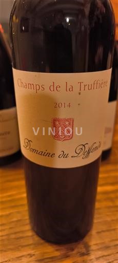 Provence Coteaux Varois en Provence Domaine Deffends Champs de la Truffière 2014