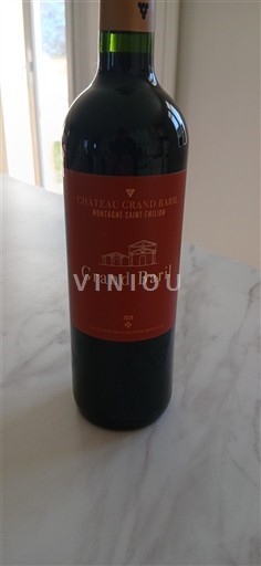 Bordeaux Montagne-saint-émilion Château Grand Baril Grand Baril 2020