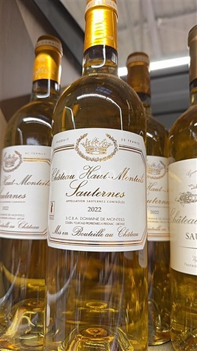 Bordeaux Sauternes Château Haut Montels 2022