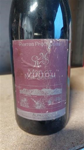 Alpy a Rhonské oblasti Alpilles Pierres Précieuses Merlot Marselan Neročník