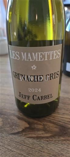 Linguadoca e Rossiglione Côtes catalanes Jeff Carrel Les Mamettes Grenache Gris 2024