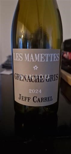 Languedoc și Roussillon Cote catalane Jeff Carrel Les Mamettes Grenache Gris 2024