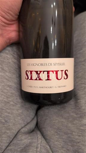 Alpene og Rhône-landene Rhodaliene-høydene Les Vignobles de Seyssuel Sixtus Ikke-årgang