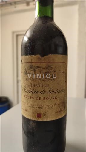 Burdeos Côtes-de-bourg Château La perrière de godineau 1999
