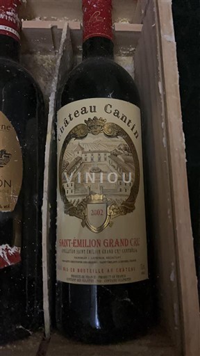 Bordeaux Saint-Émilion Grand Cru Grand Cru Château Cantin 2002