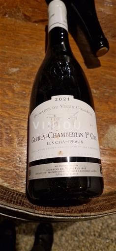 Bourgondië Gevrey-Chambertin Premier Cru Domaine Vieux Collège Les Champeaux 2021
