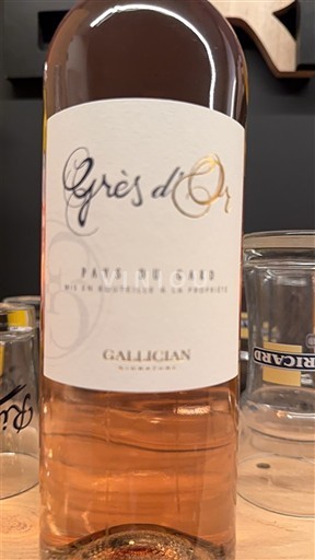 Rhône-dalen Ikke specificeret Gallician Grès d'Or Ikke årgangsbestemt