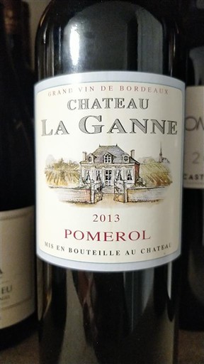 Bordeaux Pomerol Château La Ganne 2013