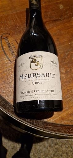 Bourgogne Meursault Domaine Fabien Coche 2020