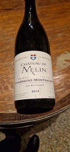 Burgundy Chassagne-Montrachet Château Melin Les Battaudes 2014