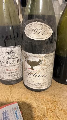 Borgogna Richebourg Grand Cru Domaine Leroy 1977