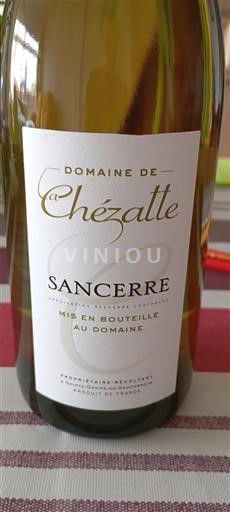 Vallée de la Loire Sancerre Domaine La Chezatte 2024