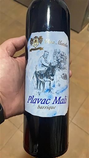 Dalmácie Nespecifikováno Vina Matela barrique 2017