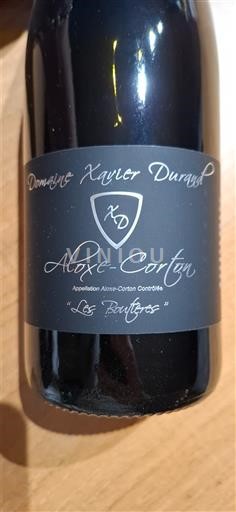Bourgogne Aloxe-Corton Domaine Xavier Durand Les Boutières 2023