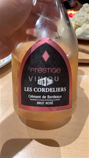 Bordeaux Crémant de Bordeaux Les Cordeliers Prestige Niet-geïntegreerd