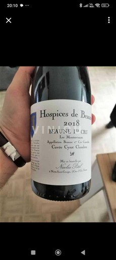 Bourgondië Beaune Premier Cru Hospices de Beaune Cyrot-Chaudron 2018