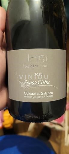 Languedoc and Roussillon Coteaux du Salagou Mas René Guilhem Sous le Chêne 2015