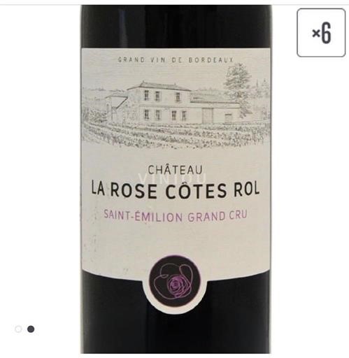 Bordeaux Saint-Émilion Grand Cru Grand Cru Château La Rose Côtes Rol 2010