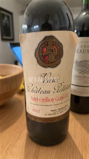 Bordeaux Saint-Émilion Grand Cru Grand Cru Château Vieux Pelletan 1982
