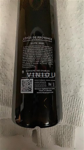 Provence Côtes-de-Provence Domaine Des Diables Élite 2021