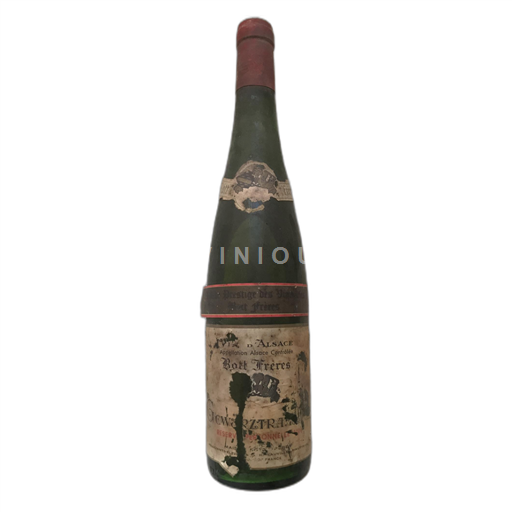 Alsace Gewurztraminer Bott Frères Réserve Personnelle 1976