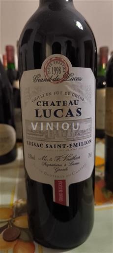 Bordeaux Lussac-saint-émilion Château Lucas 1998
