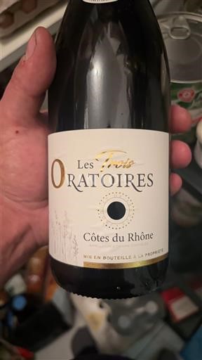 Rhône Valley Côtes du Rhône Les Trois Oratoires Non-Vintage