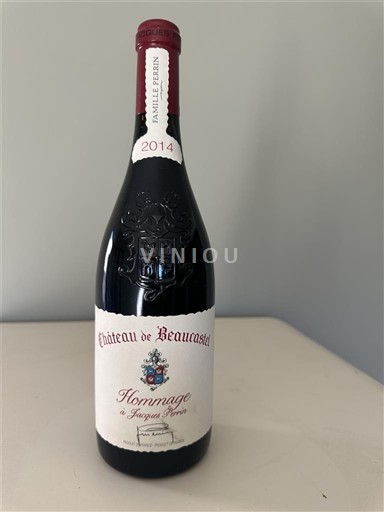 Rhônedalen Châteauneuf-du-Pape Château Beaucastel Hommage à Jacques Perrin 2014
