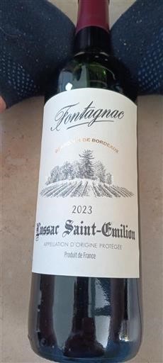 Bordeaux Lussac-saint-émilion Fondagnac 2023
