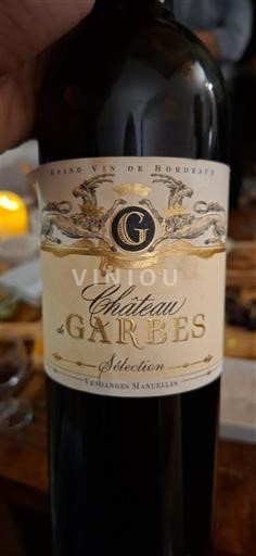 Bordeaux Château Garbes Sélection 2014