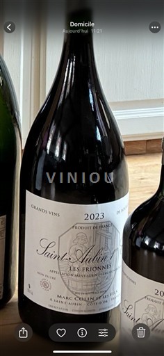 Borgoña San Aubin Premier Cru Marc Colin et ses Fils Les Frionnes 2023