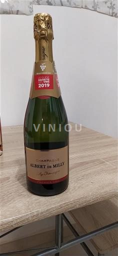 Champagne Sâm-panh Albert de Milly Le Champagne Không niên vụ