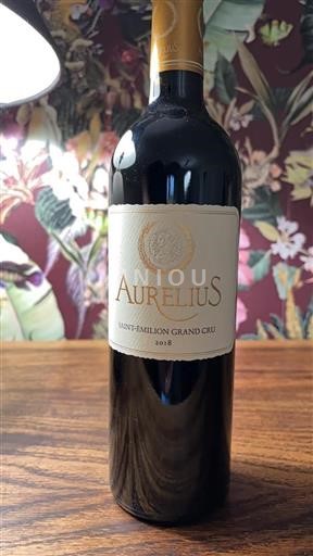 Bordeaux Saint-Émilion Grand Cru Grand Cru Aurelius 2018