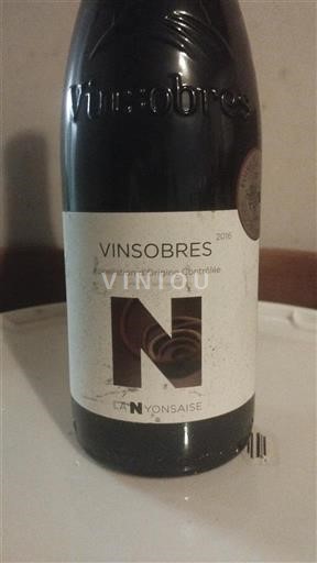 Rhônevallei Vinsobres Nyonçaise 2016