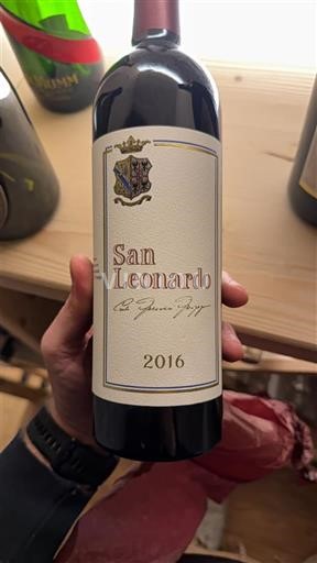 Tridentsko-Horní Adiže Vigneti delle Dolomiti San Leonardo 2016