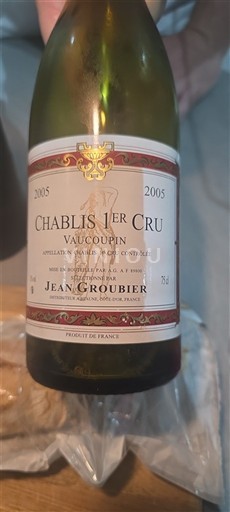 Bourgogne Premier Cru Jean Groubier Vaucoupin 2005