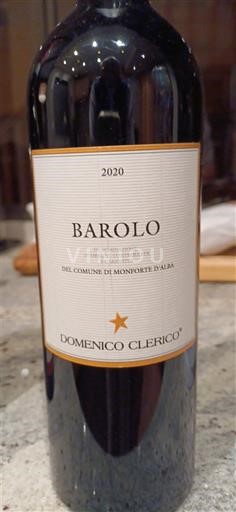 Piemonte Barolo Domenico Clerico Del Comune di Monforte d'Alba 2020
