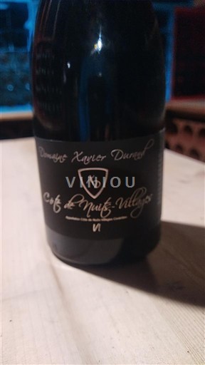 Borgoña Côte de Nuits Villages Domaine Xavier Durand 2022