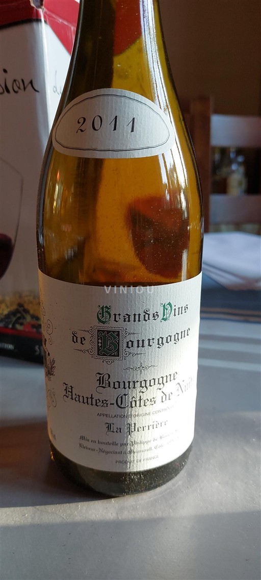 Burgundy Hautes Côtes de Nuits Domaine La Perrière 2011