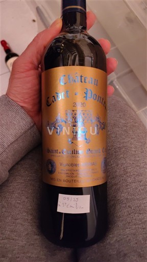 Bordeaux Saint-Émilion Grand Cru Grand Cru Château Cadet-Pontet 2020