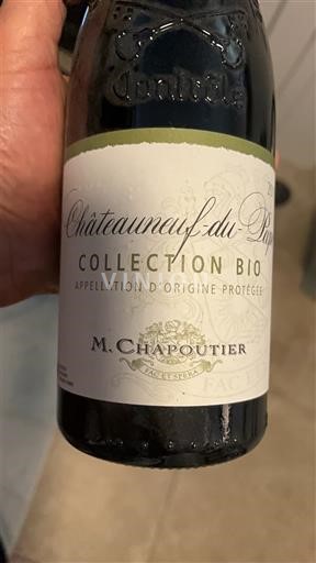 Valle del Ródano Châteauneuf-du-Pape. M. Chapoutier Collection Bio 2016