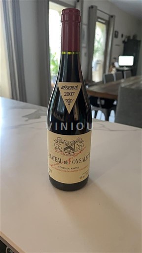Valle del Ródano Côtes del Ródano Château Fonsalette Réserve 2007