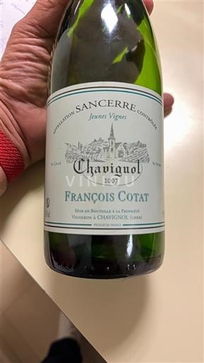 Thung lũng sông Loire Sancerre. François Cotat Jeunes Vignes 2007