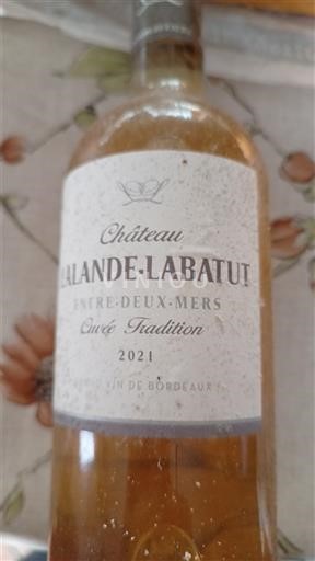 Bordéus Entre-Deux-Mers Château Lalande-Labatut Tradition 2021