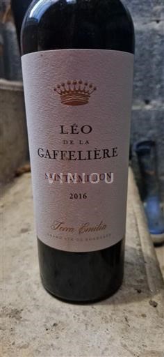 Bordeaux Saint-Émilion Léo de la Gaffelière Terra Emilia 2016