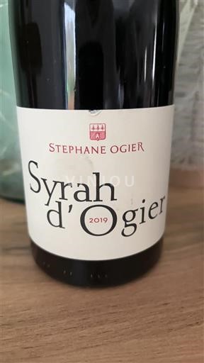 Alps and Rhone Valley Rhône Hills Stéphane Ogier Syrah d’Ogier 2019